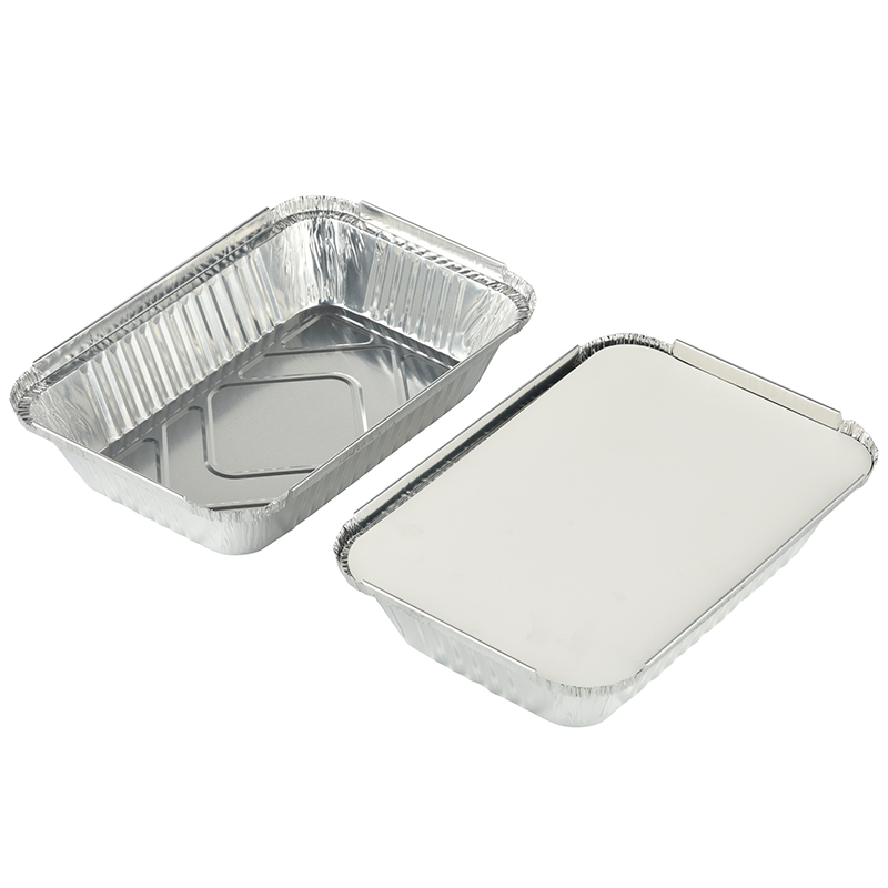 850ml Oblong Aluminum Foil Container IK220S