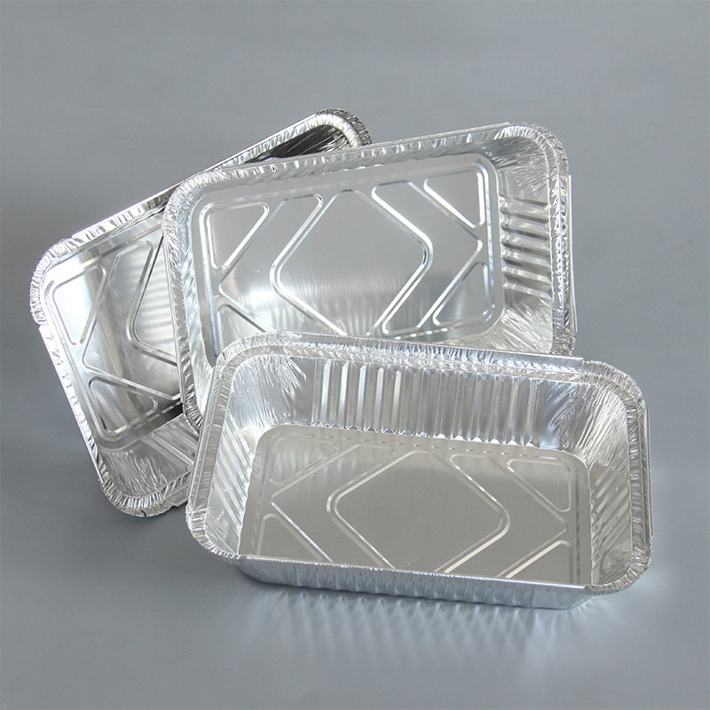 850ml Oblong Aluminum Foil Container IK220S