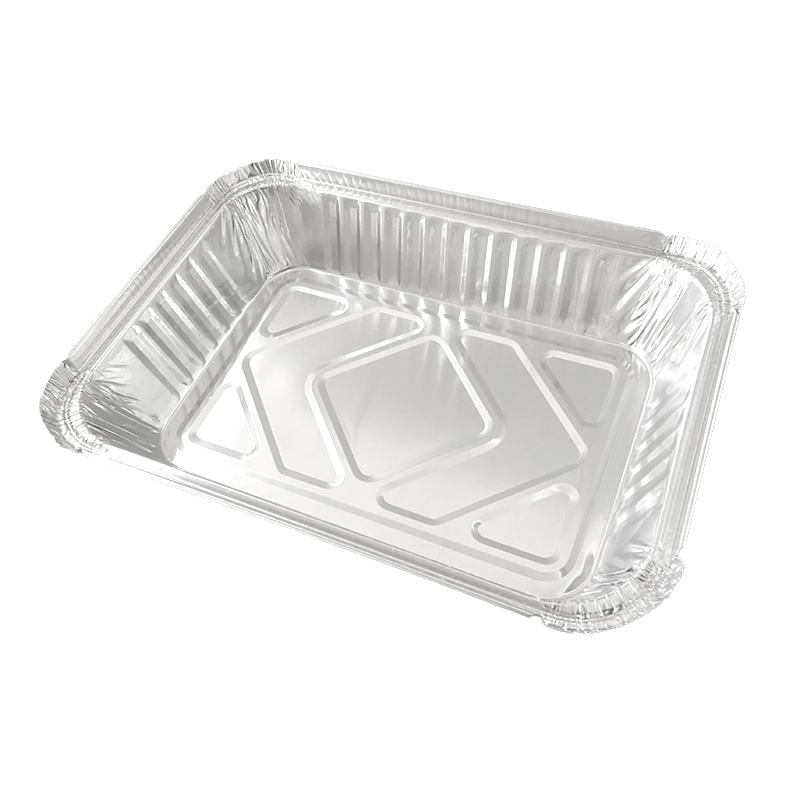 860ml Oblong Aluminum Foil Container IK217