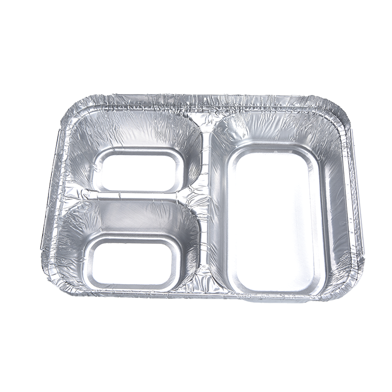 Oblong 3-Compartment Tray 223-3