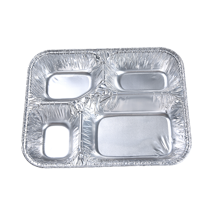 Oblong 4-Compartment Tray 227-4