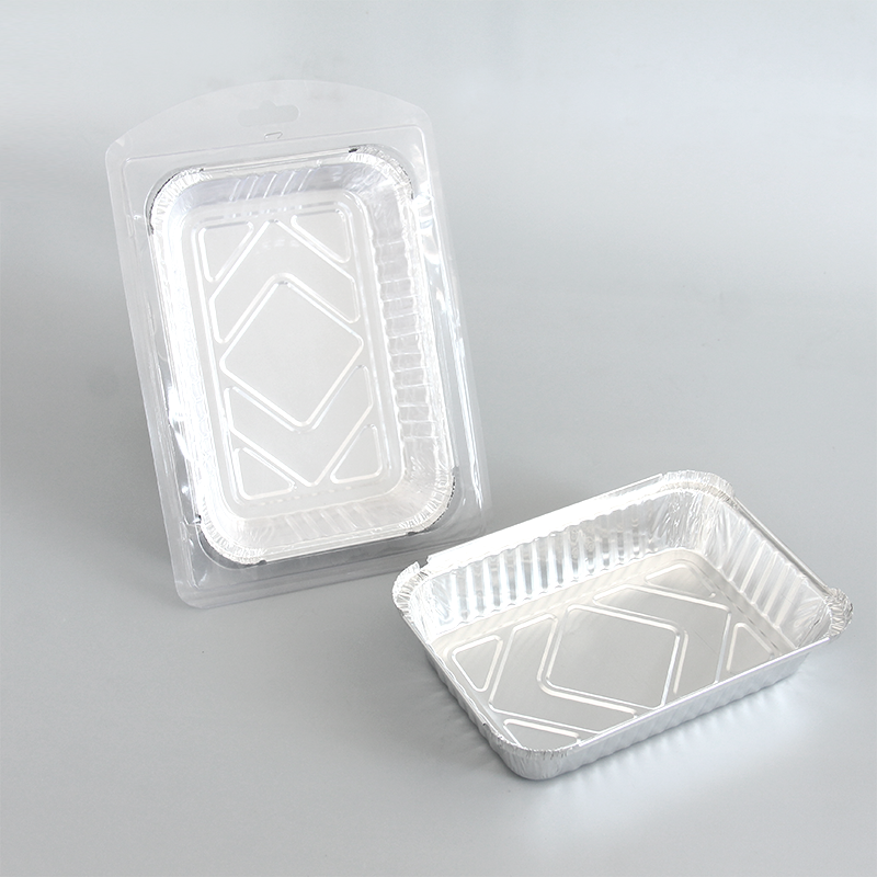 860ml Oblong Aluminum Foil Container IK217