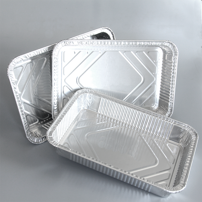 2200ml Oblong Aluminum Foil Pan IK315-2