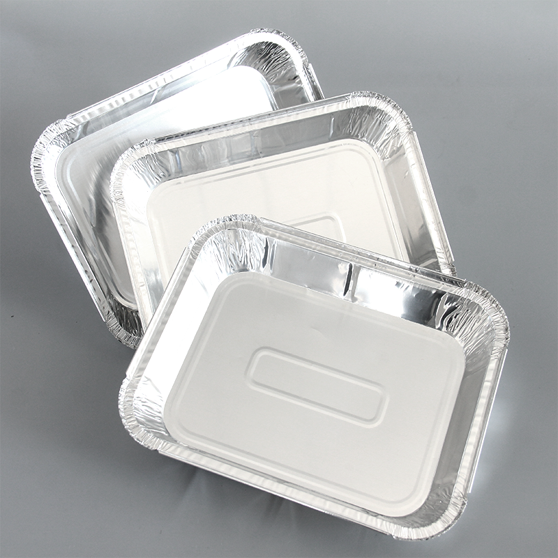 1250ml Oblong Aluminum Foil Container IK240