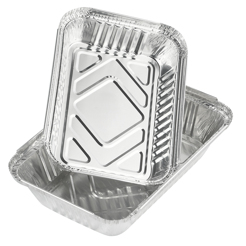 570ml Oblong Aluminum Foil Container AK195