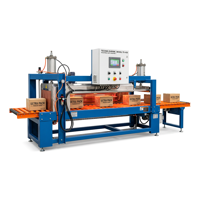 Fully Automatic Heat-Shrink Film Packaging Machine Fully Automatic Heat-Shrink Film Packaging Machine